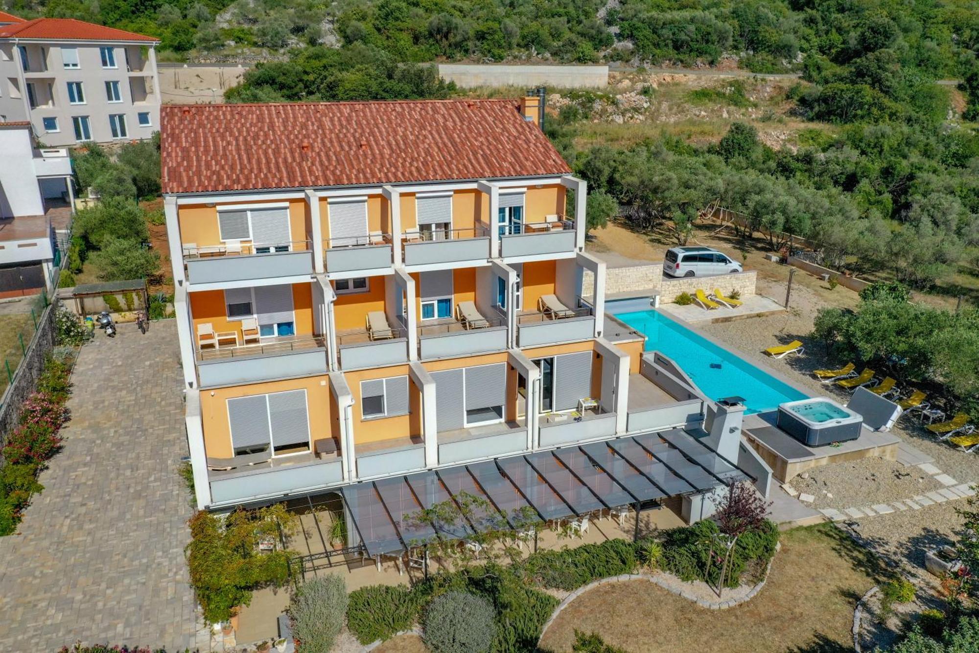 Villa Sunce Punat Bagian luar foto